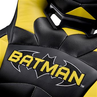 Siège gamer Subsonic Junior Batman Noir et jaune