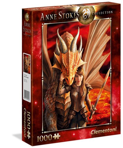 Puzzle 1000 pièces Clementoni Anne Stokes Inner Strenght