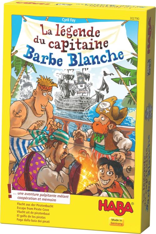 Haba La Legende Du Capitaine Barbe-Blanc