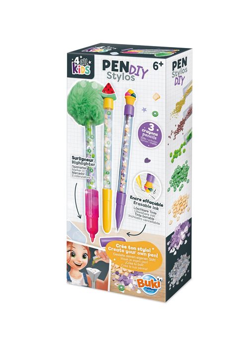 Buki france Coffret stylos food DIY
