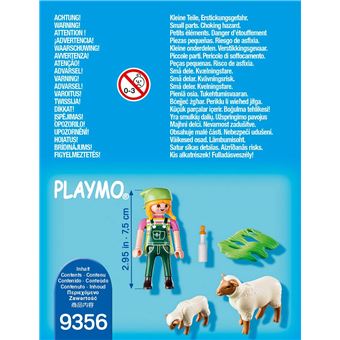 Playmobil Country Special Plus 9356 Fermière avec moutons