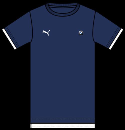 puma bmw t shirt bleu