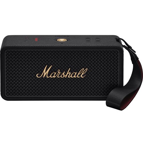 Marshall Middleton II Enceinte Bluetooth Portable Plus de 30 Heures d'autonomie étanchéité IP67 et Laiton