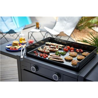 Plancha à gaz Forge Adour Modern G 60 AN Acier 5300 W Noir