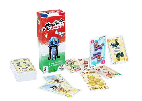 Jeu De Cartes Ducale Moustache Gracias Tarot Mexicain