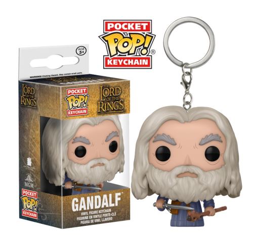 Porte-clés Funko Pocket Pop Le Seigneur des Anneaux Gandalf