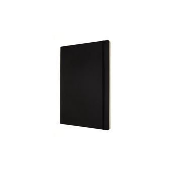 Carnet classique A4 ligné Moleskine couverture souple Noir