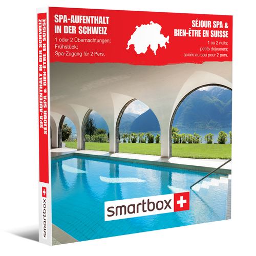 Coffret cadeau Smartbox Séjour Spa et Bien-être en Suisse