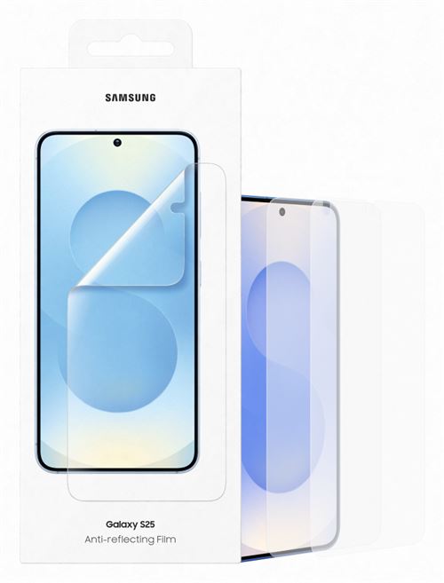 Film de protection anti-reflet pour Samsung Galaxy S25 Transparent