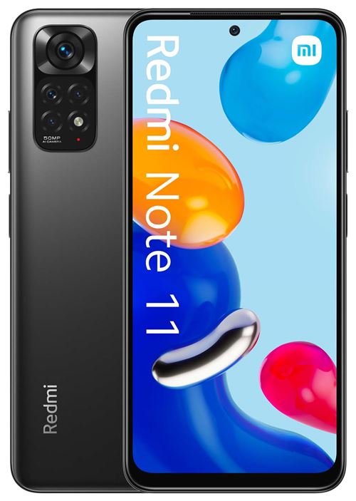 Acheter Smartphone Xiaomi Redmi Note 11 6.43"" Double SIM 4 Go RAM 128 Go Gris graphite État correct - 133,39 € Smartphone Xiaomi Redmi Note 11 6.43"" Double SIM 4 Go RAM 128 Go Gris graphite État correct - Xiaomi reconditionné disponible sur Fnac