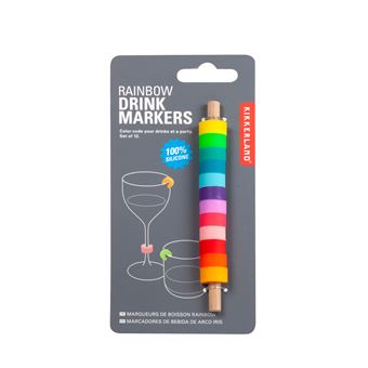 marqueur verre arc en ciel