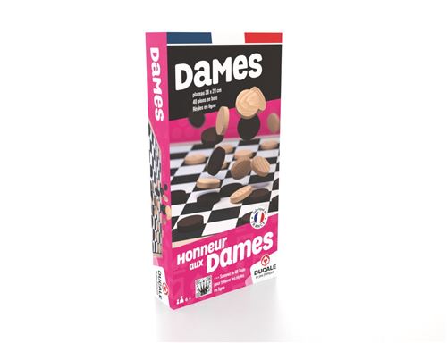Jeu de société traditionnel Ducale Dames Trationnel Mif 2022