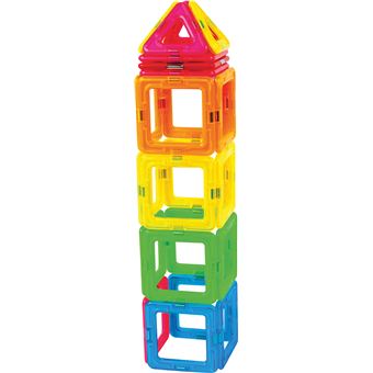 Jeu de construction Magformers Set Neon LED 31 pièces