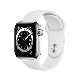 Photo de apple-watch-series-6-40mm-boitier-acier-argent