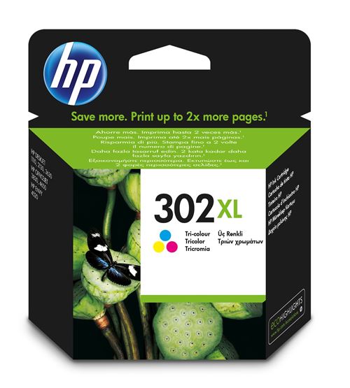 Cartouche d'encre HP 302XL Trois Couleurs