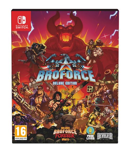 Just For Games Broforce Deluxe Edition Nintendo Switch