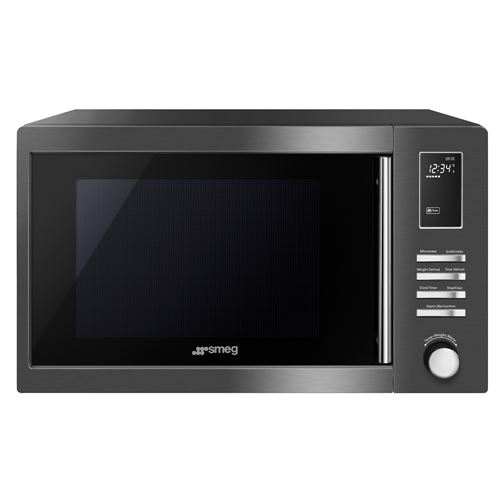 Micro-ondes + Gril Smeg MOE25B 900 W Inox fonc&eacute; 