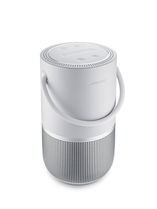Enceinte portable multiroom Bose Home Speaker avec assistants vocaux intégrés Argent État correct - Bose reconditionné disponible sur Fnac