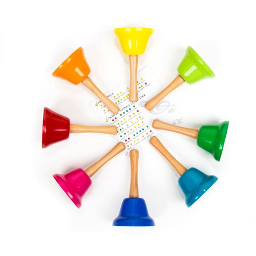 30% sur Set de 8 cloches musicales Activité Montessori - Jouet à