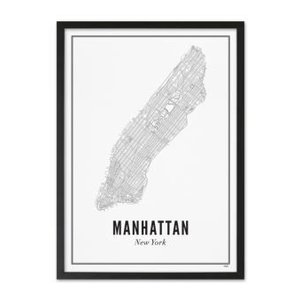 Affiche Wijck 40 x 50 cm New York