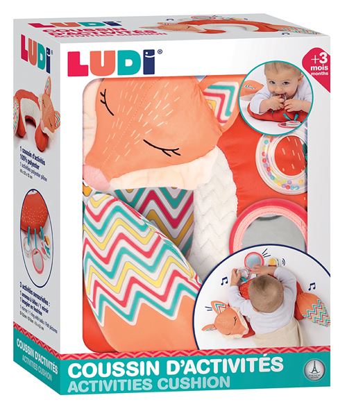 Jeu d'éveil Ludi Coussin d’activités Renard
