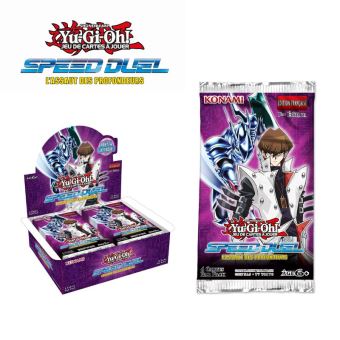 Booster 4 cartes Konami Yu-Gi-Oh! Speed Duel l'Assaut des profondeurs