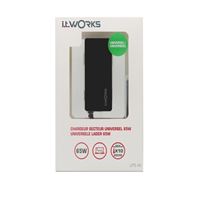IT WORKS UNIVERSAL CHARGER 65W NEW