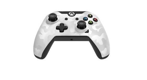 PDP Wired Controller - Stealth Series - spelpad - met bekabeling - spookwit - voor PC, Microsoft Xbox One, Microsoft Xbox One S, Microsoft Xbox One X