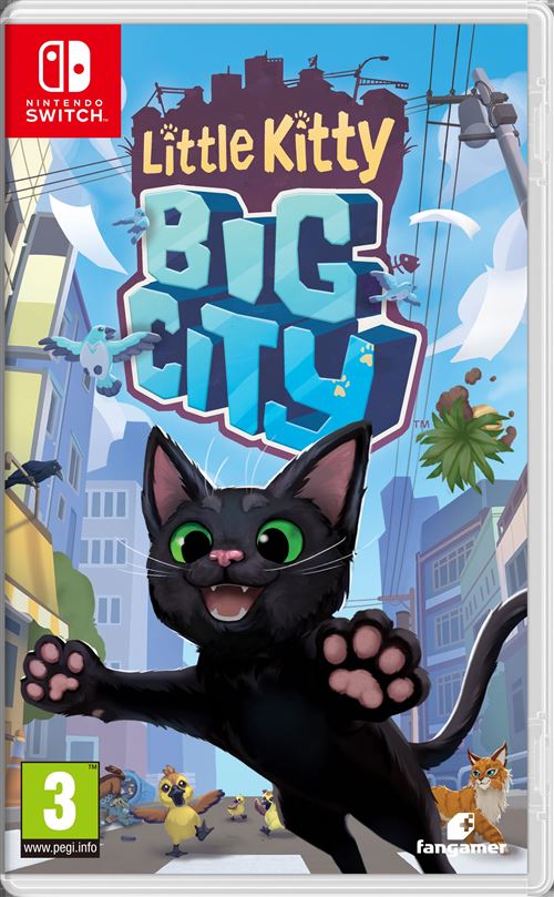 Premium Little Kitty Big City Nintendo Switch