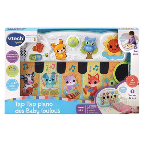 Instrument De Musique Vtech Baby Tap Tap Piano Des Baby Loulous