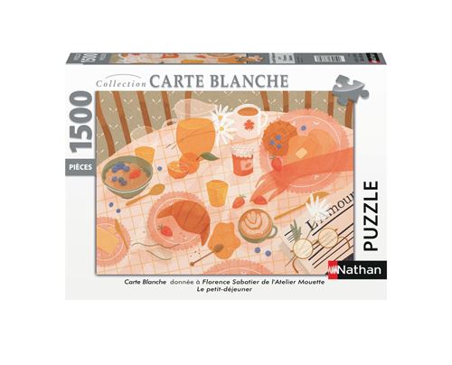 Nathan Puzzle 1500 Pièces Le Petit-Déjeuner - Image 3