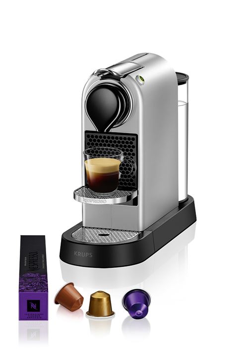 Krups Argent Machine À Café Nespresso Citiz 1260 W