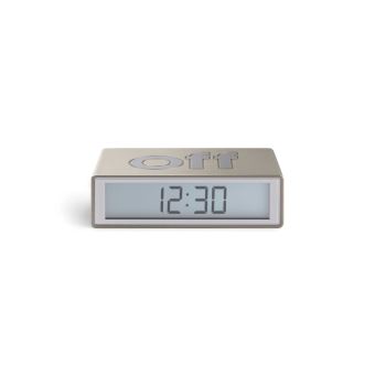 Radio réveil LCD Lexon Flip+ LR150 Aluminium