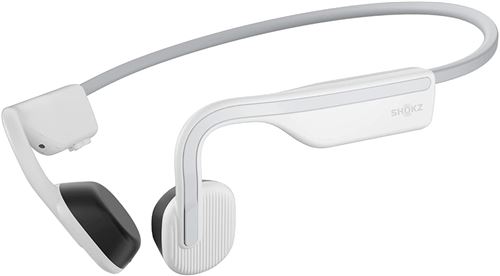 AfterShokz OpenMove - Koptelefoon met micro - open oor - bevestiging achter de nek - Bluetooth - draadloos - wit