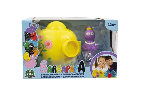 Univers miniature Barbapapa Pièce jaune Barbamaison Barbabelle Modèle aléatoire