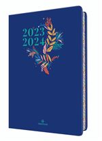 Agenda scolaire semainier Oberthur 2023 2024 25 PEFC S/S Tivoli Bleu