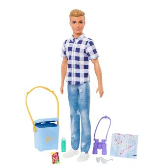 Poupée Barbie Ken camping