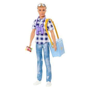 Poupée Barbie Ken camping