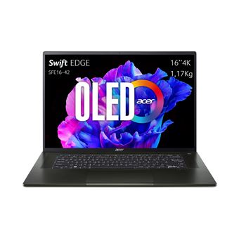 N*R様 acer Swift SFE16 Edge Ryzen7 7840U 16型の大画面で約1.23kgを実現！ Ryzen 7 7840U搭載で持ち歩ける