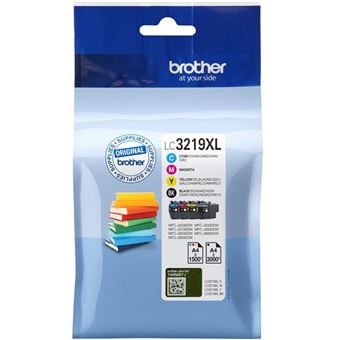 Brother LC3219XL Value Pack - pack de 4 - XL - noir, jaune, cyan, magenta - originale - cartouche d'encre