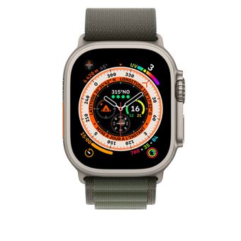 Bracelet pour Apple Watch Green Alpine Loop Small Vert 49mm