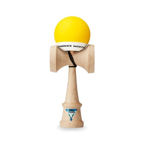 Jeu De Plein Air Krom Kendama Pop Jaune