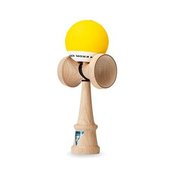 Jeu de plein air Krom Kendama Pop Jaune