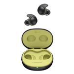 LG TONE Free TF8Q Ecouteurs Bluetooth True Wireless Sport Plug & Wireless Meridian Autonomie Jusqu''a 30h IP67 ANC UVnano 3 micros Anthracite + Jaune