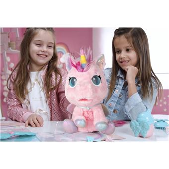Peluche interactive Club Petz Baby Unicorn Ma licorne surprise