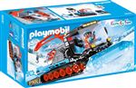 Playmobil Family Fun Les sports d'hiver 9500 Agent avec chasse-neige