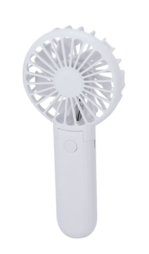 Ventilateur portable USB-C Yello koko rechargeable et pliable Blanc