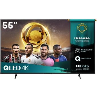 TV QLED Hisense 4K UHD 55E7Q Pro 139 cm 2025