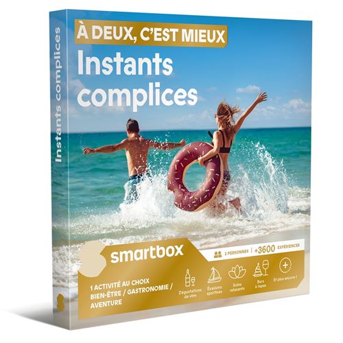 Coffret cadeau SmartBox À deux c'est mieux Instants complices