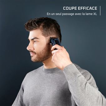 Tondeuse Rowenta Barber Experience Lame XL TN1551E0 Noir Argent